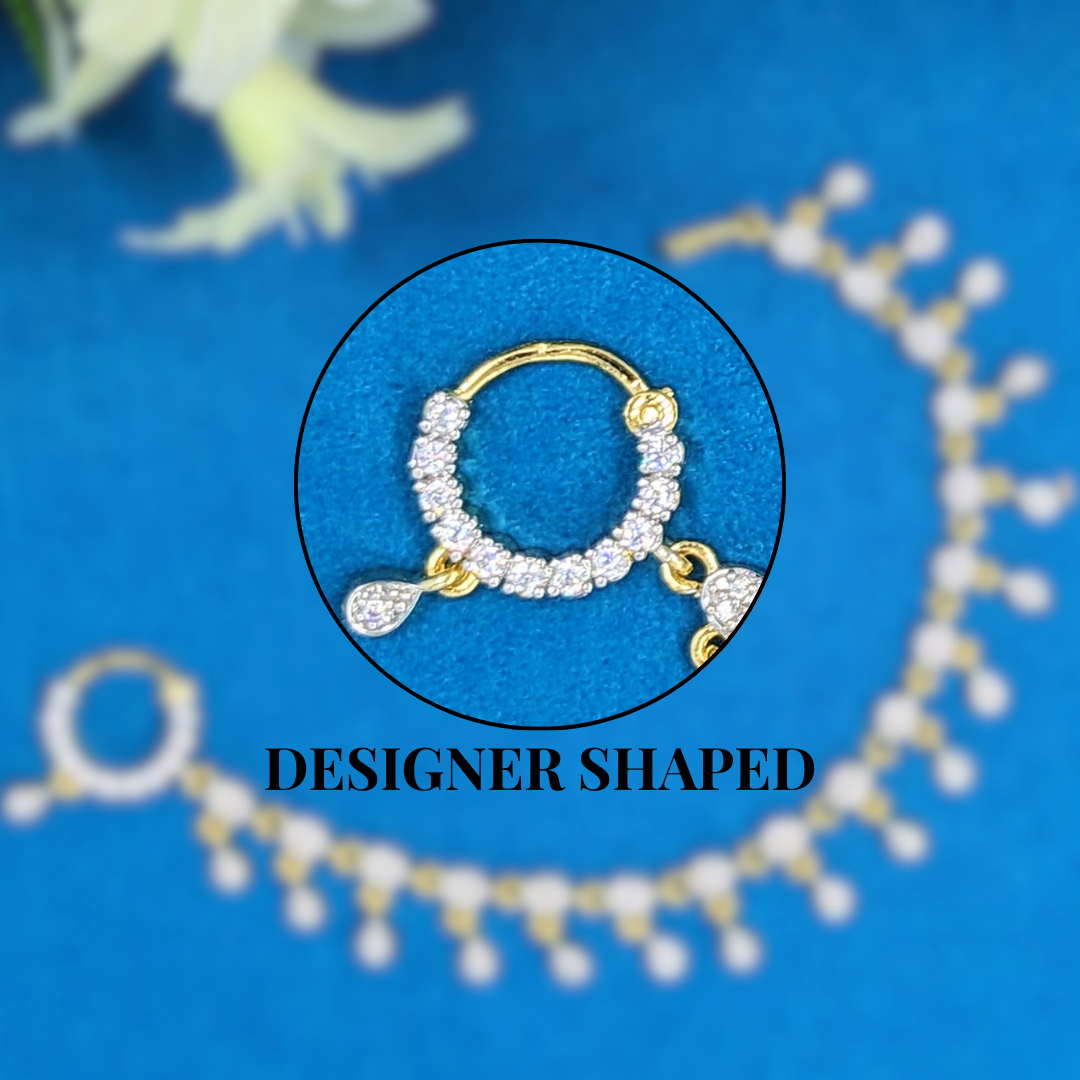 Golden Elegance The Timeless Nath Nose Ring