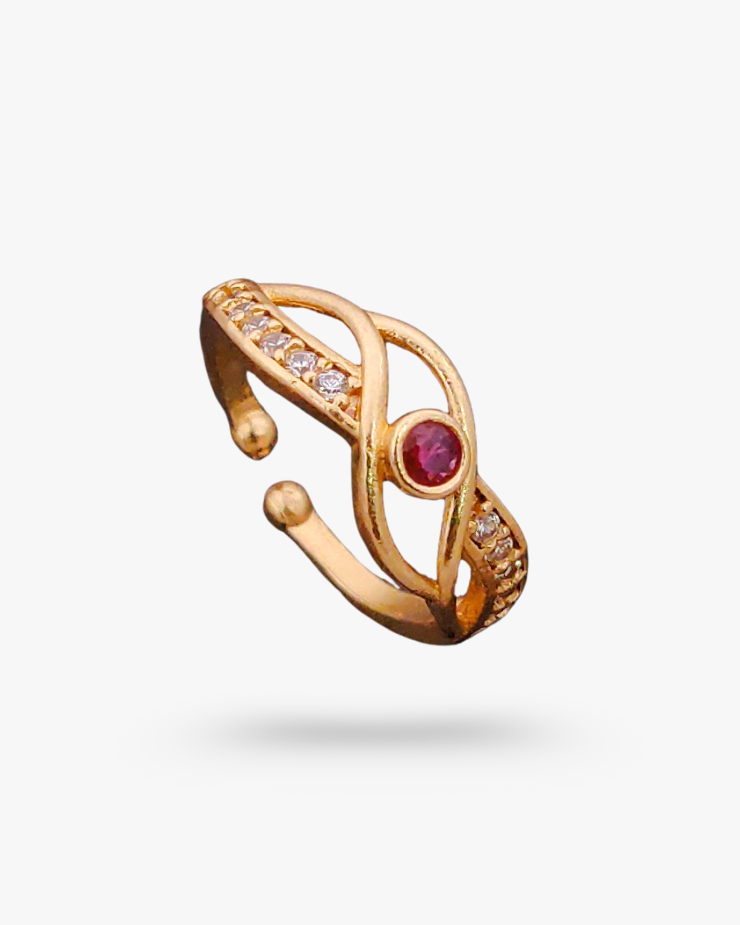 Latest Gold Plated Ring for Daily Wear