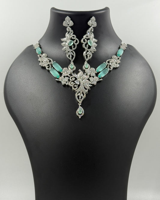 Rajwada Roop  AD Stone Necklace