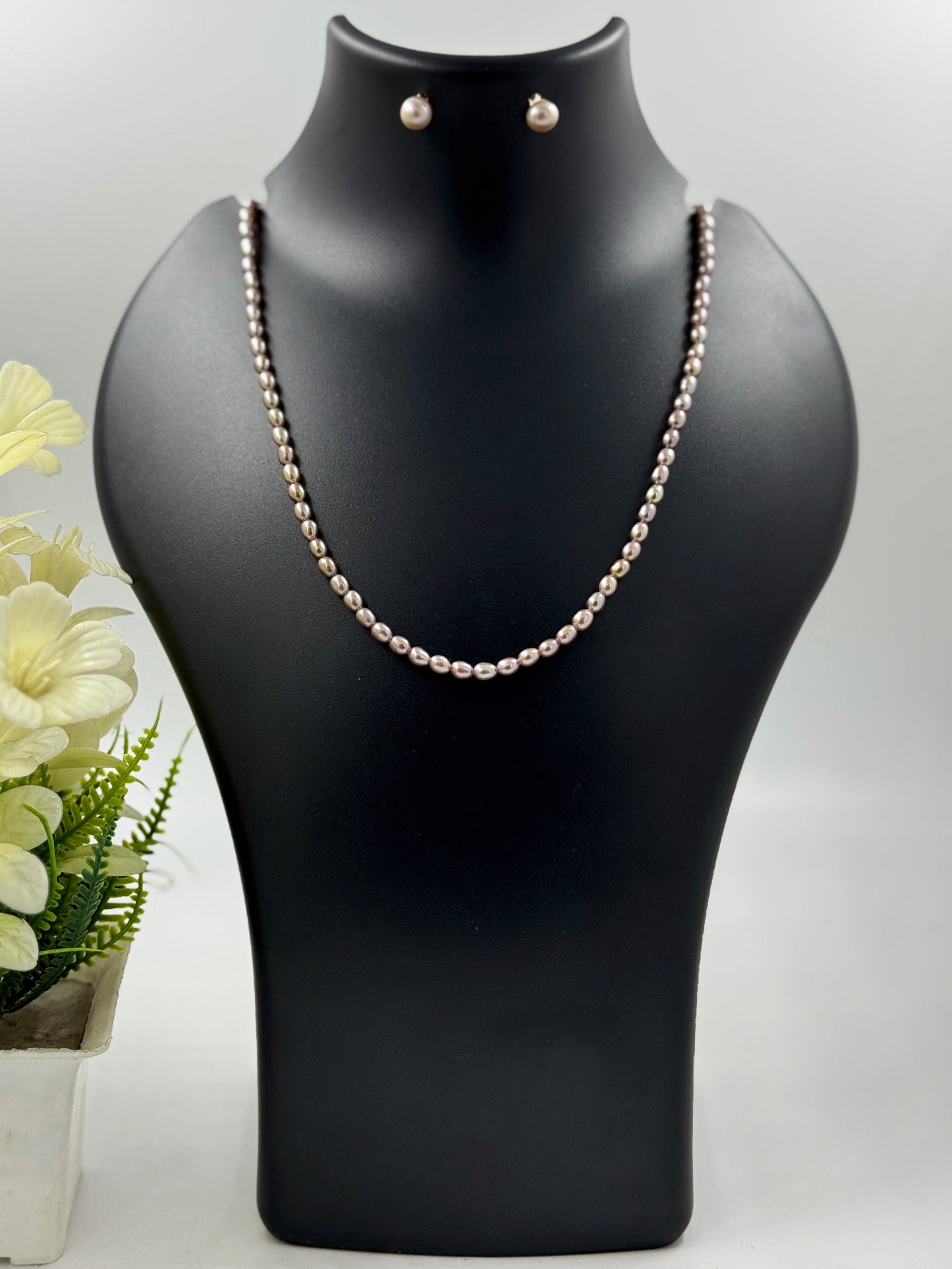 Thin Rainbow Fresh Water Pearls Set