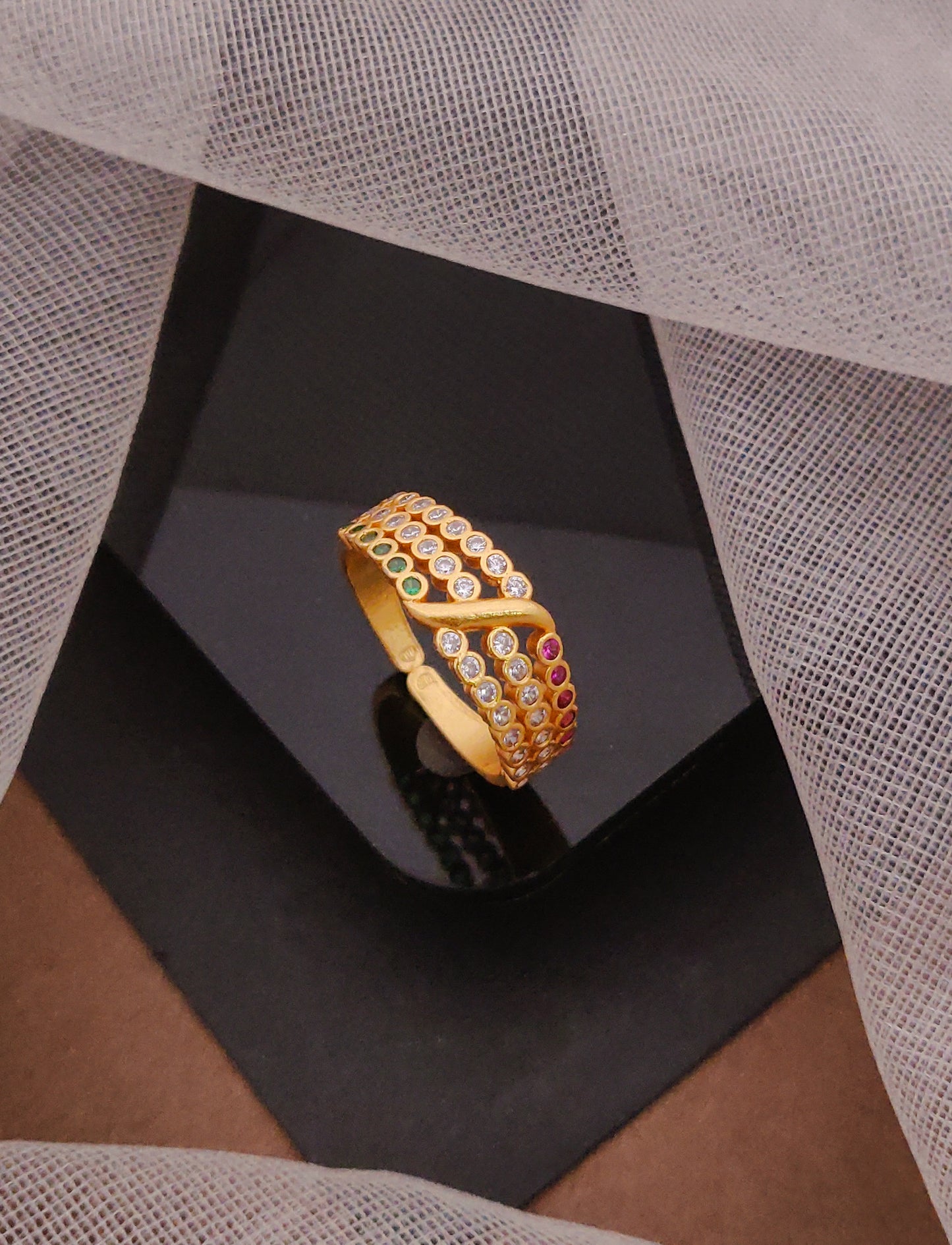 3 Layered Trending Ring for Daily Wear