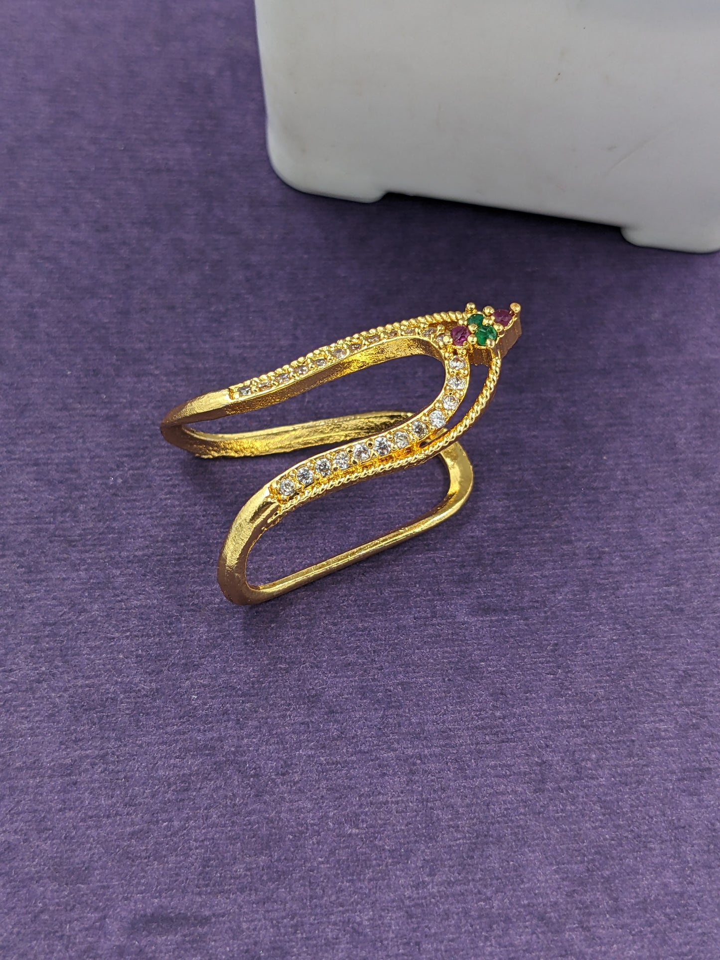 Designer Layered Vanku Ring