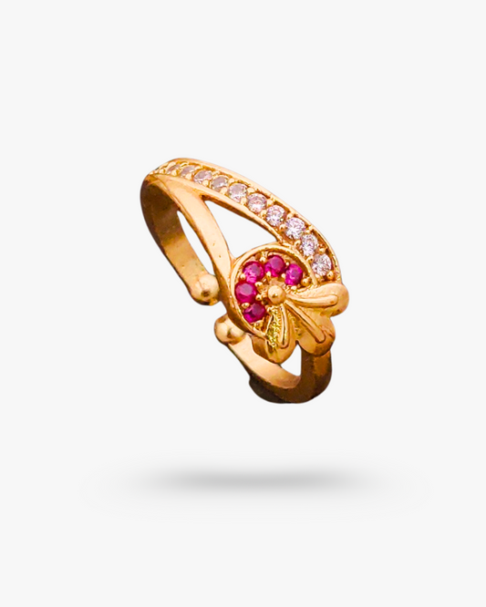 Floral Design Ring