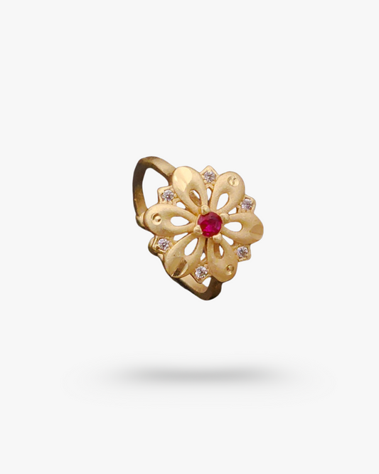 Jasmine Floral Designer Ring