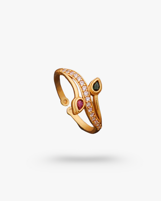 Leaf Designer Ring for Daily wear