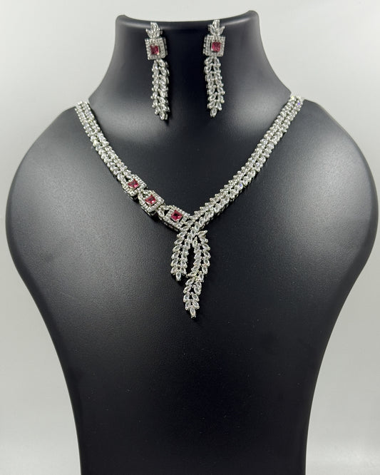 Bandhan Glamour  AD Stone Necklace