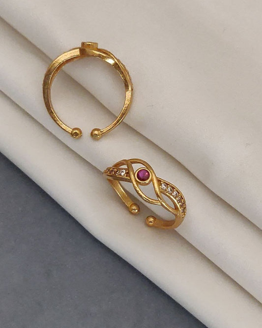 Latest Gold Plated Ring for Daily Wear
