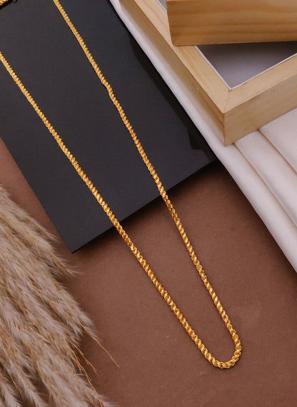 Classic Rope Gold Chain 18K Plated