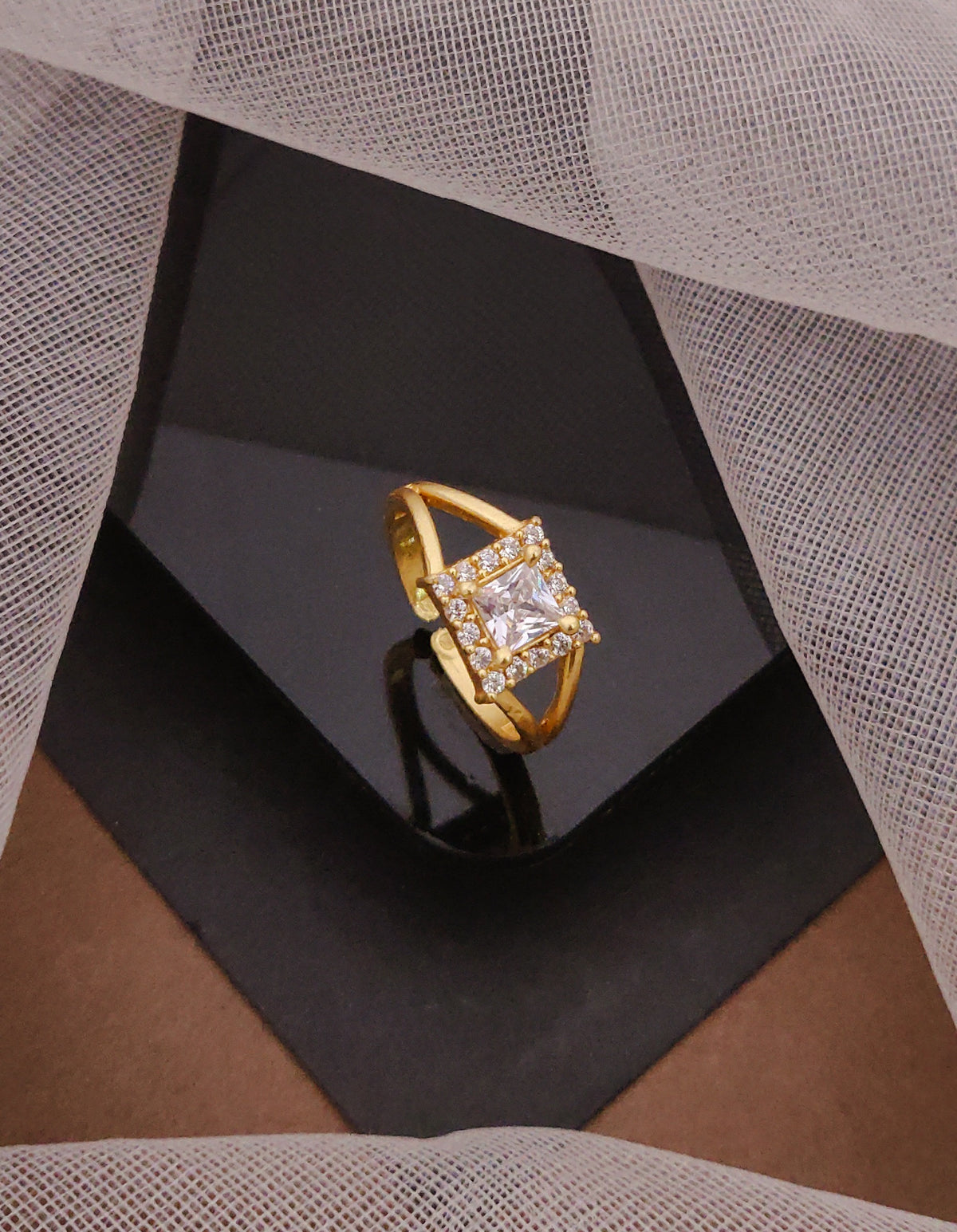 Dimond Finished Daily Wear Ring