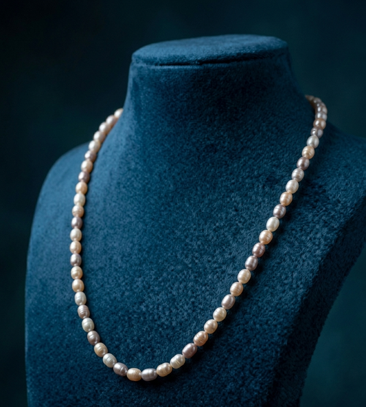 Rainbow Pearls Necklace