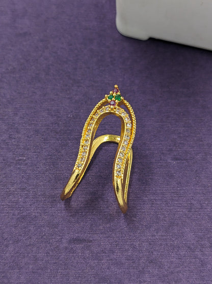 Designer Layered Vanku Ring