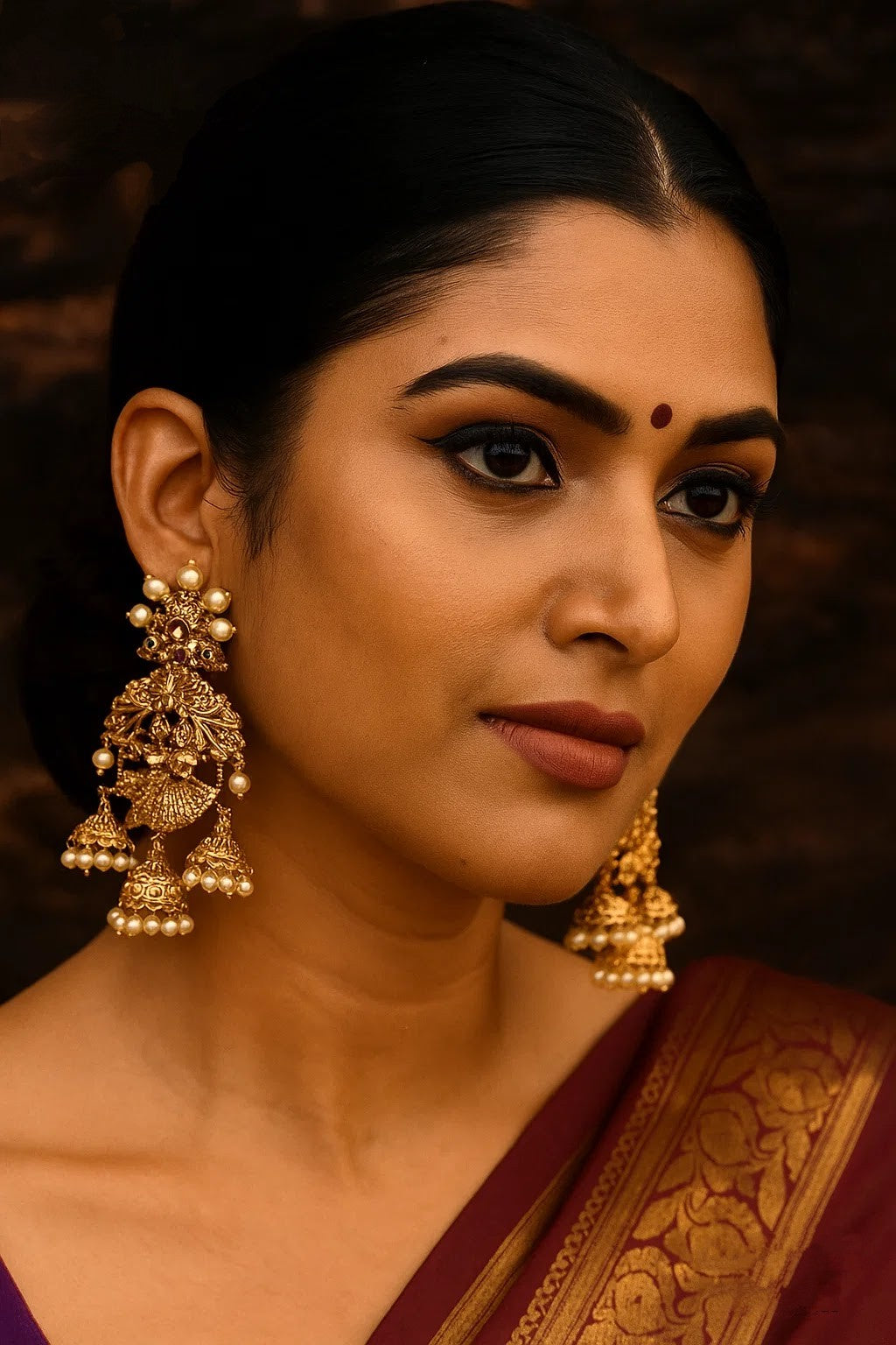 Radha Krishna Earrings