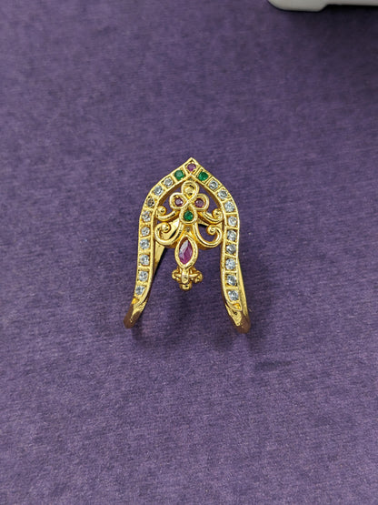 Jadau Vanku Ring