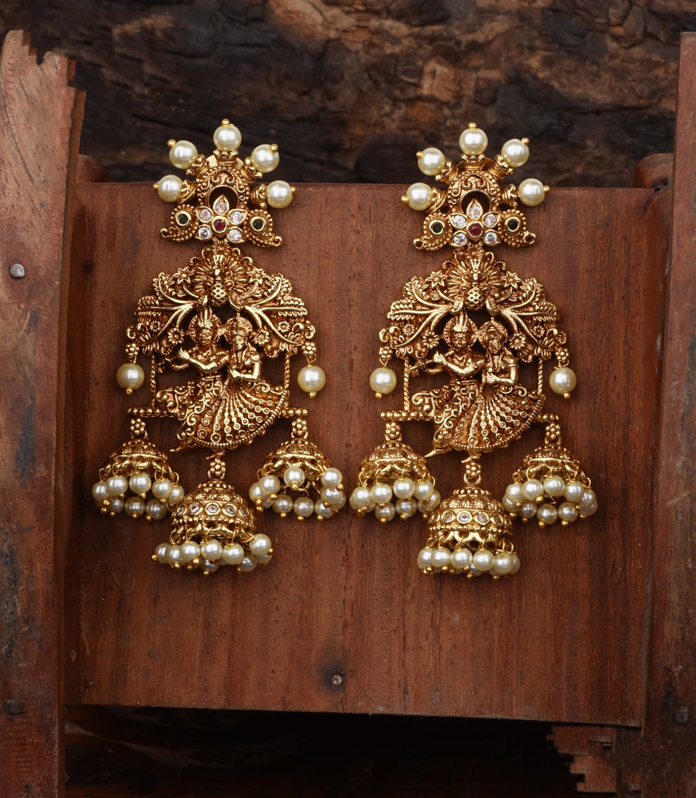 Radha Krishna Earrings