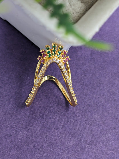 7 Lined Vanku Ring