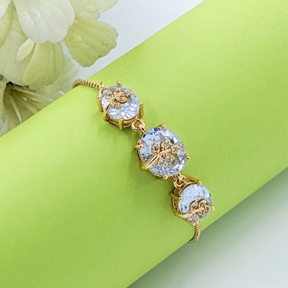 Trendy CZ Stone bracelet