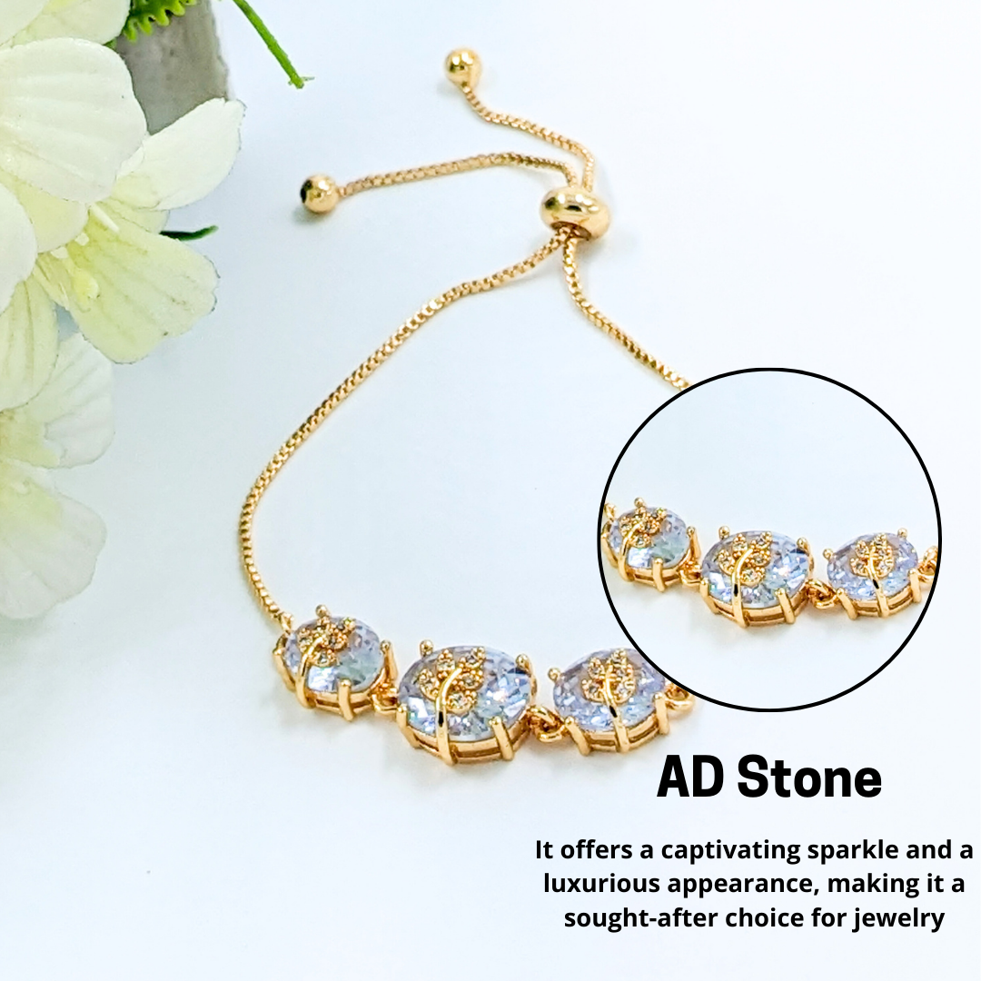 Trendy CZ Stone bracelet